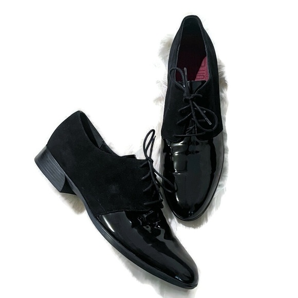 MUNRO MARKELLA BLACK DERBY OXFORD - Picture 7 of 11